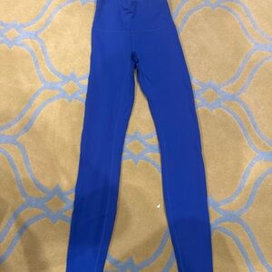 Lululemon Athletica Electric Blue Leggings